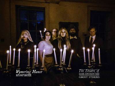 Ever told a ghost story in a haunted manor?